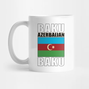 Flag of Azerbaijan Mug